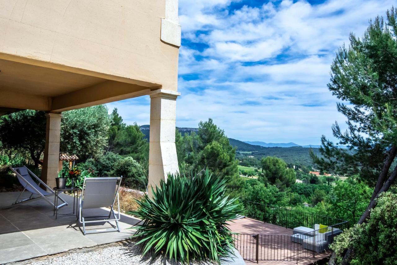 Villa Lumineuse Avec Piscine Clim 1Ere Etage Vue Panoramique Sur Les Montagnes Sur Le Site De La Sainte-Victoire 勒图鲁内 外观 照片